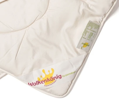 Sommer Bettdecke Bio Baumwolle leicht und weich Kinder Baby von grünvergnügt by purnatour